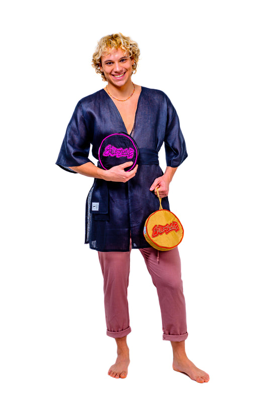 Camicia, Kimono e Pantalone 100% lino 100% Made in Italy telefono e prenotazioni +39 3343961083