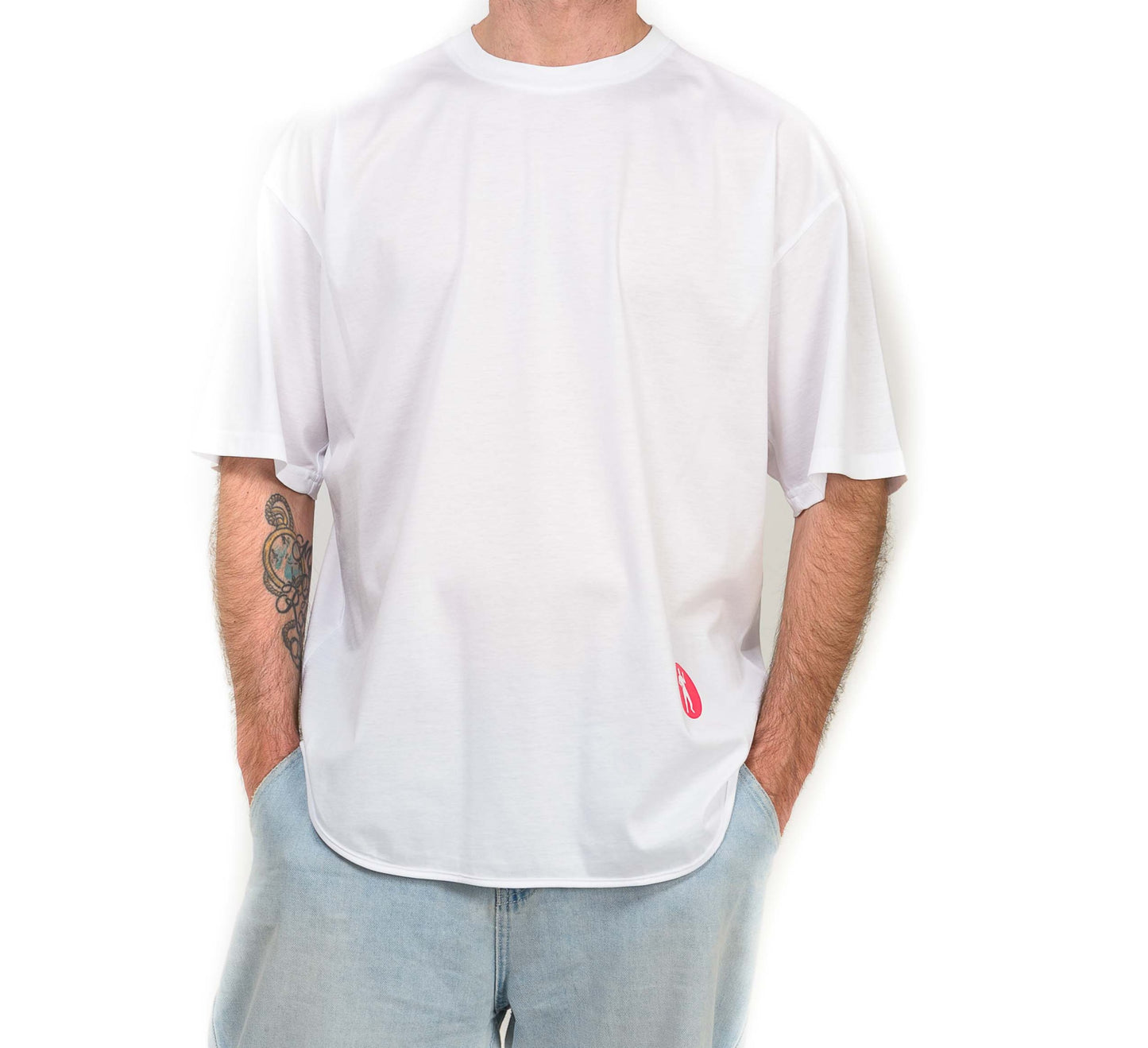 T-Shirt oversize ad onda Bellepoque