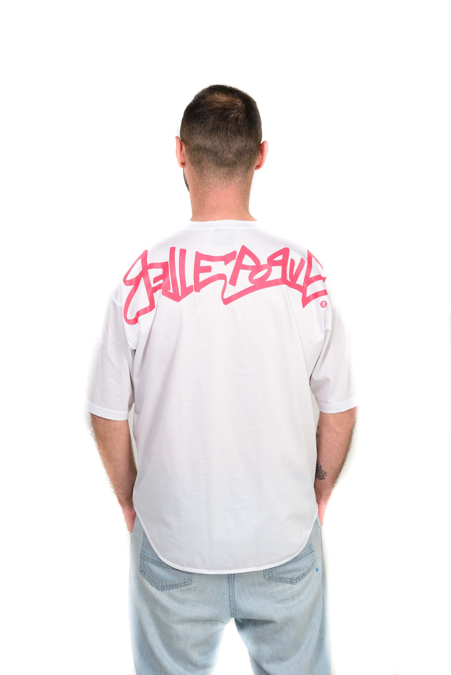 T-Shirt oversize ad onda Bellepoque